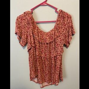 Multi Colored Crop Top Size XL